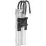 Rittal Adaptador de aparelho Comfort 32A AWG10 3 polos 45x160mm - cabo - 3 polos (9635350)