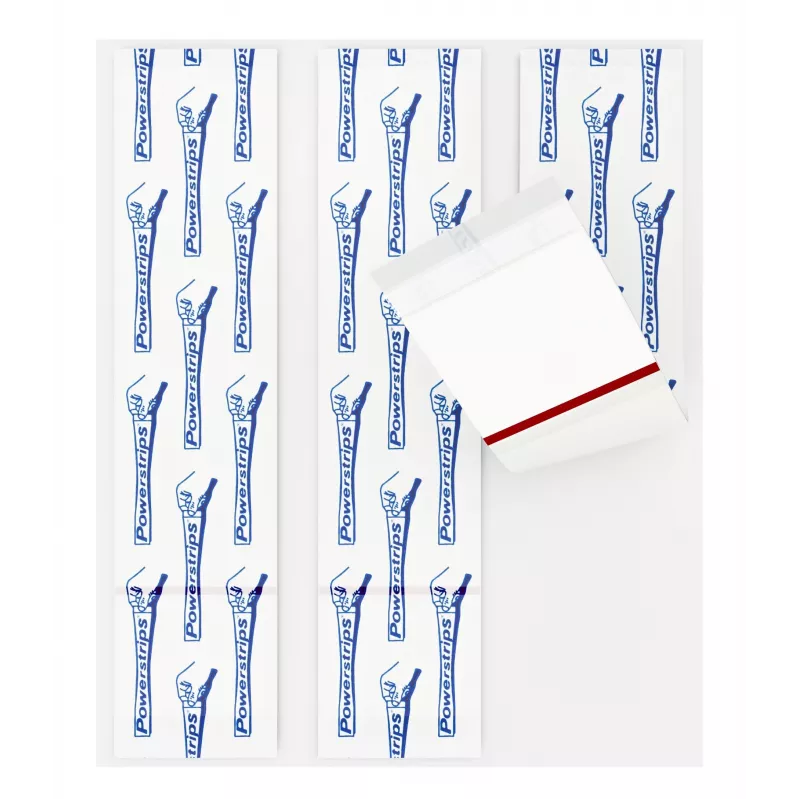 tesa KITCHEN Powerstrips Conjunto de recarga para gavetas de armário – 15 tiras adesivas, branco (70064-00000-00)