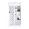 tesa KITCHEN Powerstrips Conjunto de recarga para gavetas de armário – 15 tiras adesivas, branco (70064-00000-00)