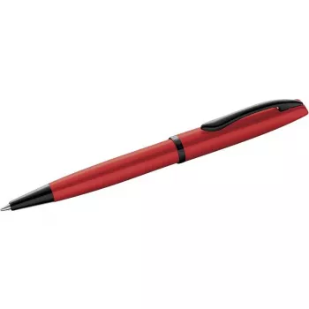 Pelikan Jazz Noble Elegance Esferográfica, metal vermelho, mecanismo rotativo, tinta azul-média 300010128
