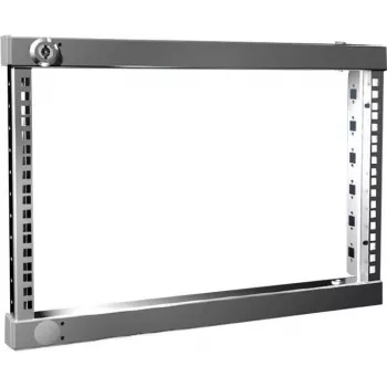 Rittal VX IT Bastidor oscilante 6U 19 polegadas zincado 8619510