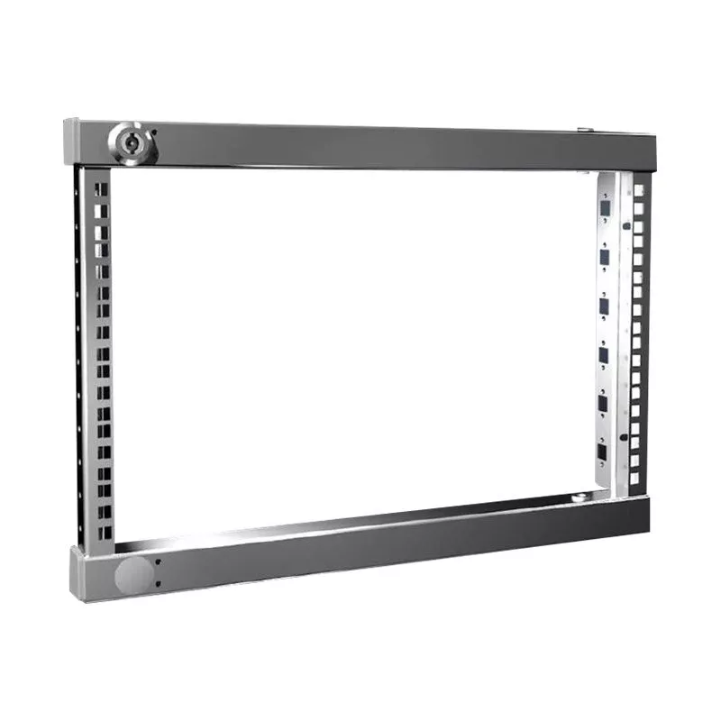 Rittal VX IT Bastidor oscilante 6U 19 polegadas zincado 8619510