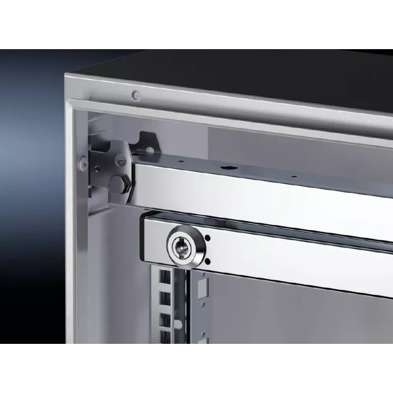 Rittal VX IT Bastidor oscilante 6U 19 polegadas zincado 8619510