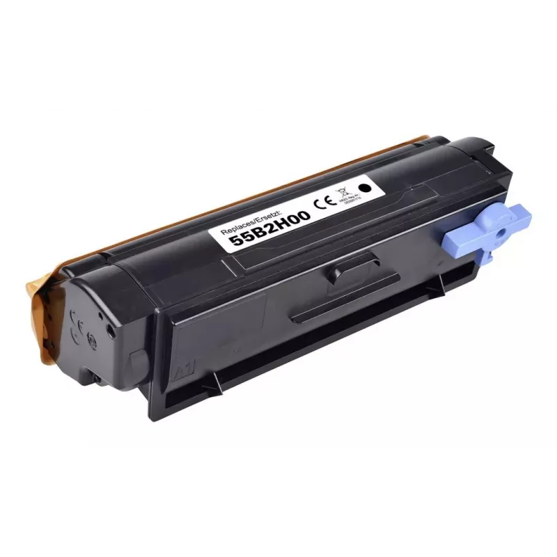 Renkforce RF-6131122 Cartucho de toner preto compatível para Lexmark 55B2H00 (15.000 páginas)