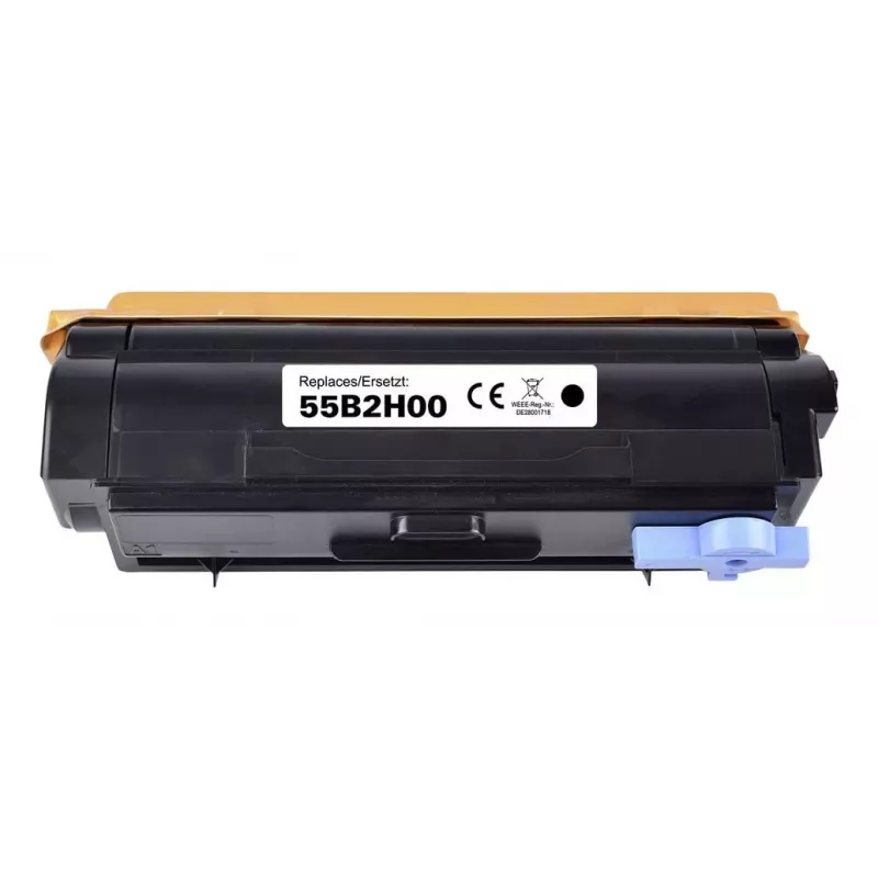 Renkforce RF-6131122 Cartucho de toner preto compatível para Lexmark 55B2H00 (15.000 páginas)