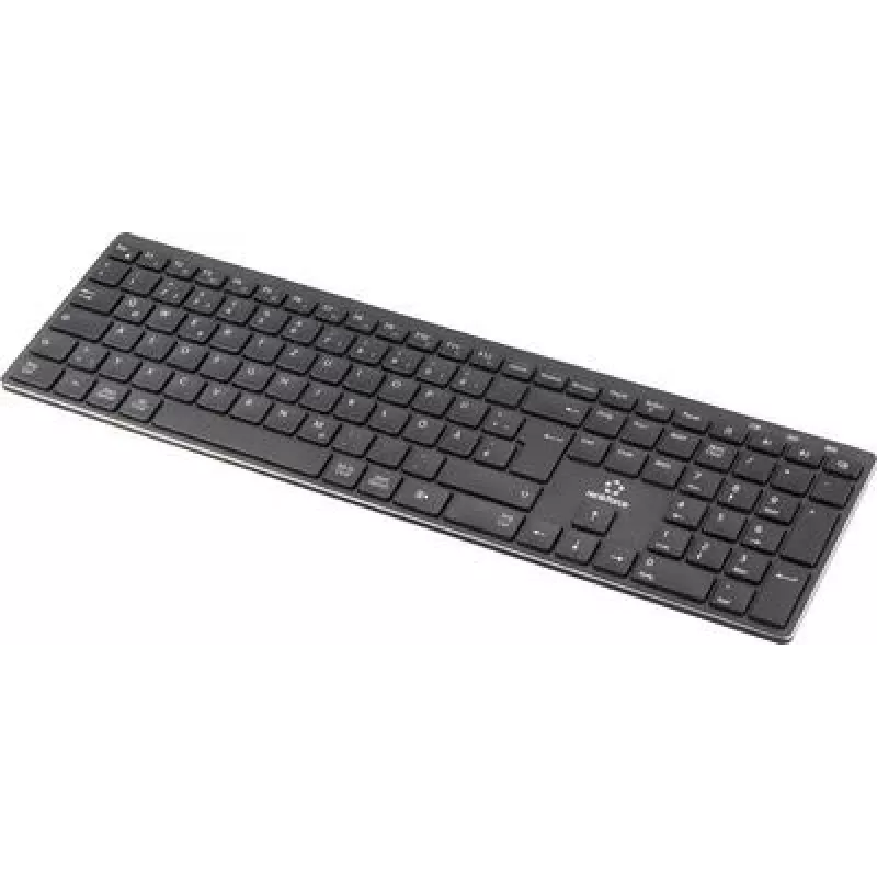 Renkforce RF-ARKB-400 Teclado Bluetooth alemão QWERTZ preto (RF-6701212)