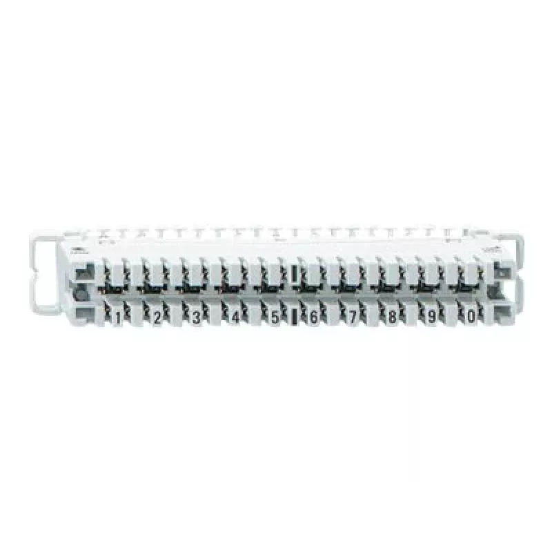 Rutenbeck 2600270 Cat.6A ficha RJ45 de montagem em campo, blindada, sem ferramentas, pack de 10
