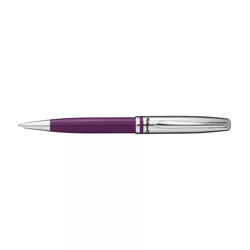 Pelikan Jazz Classic esferográfica, metal violeta, mecanismo rotativo, tinta azul, médio 300013899