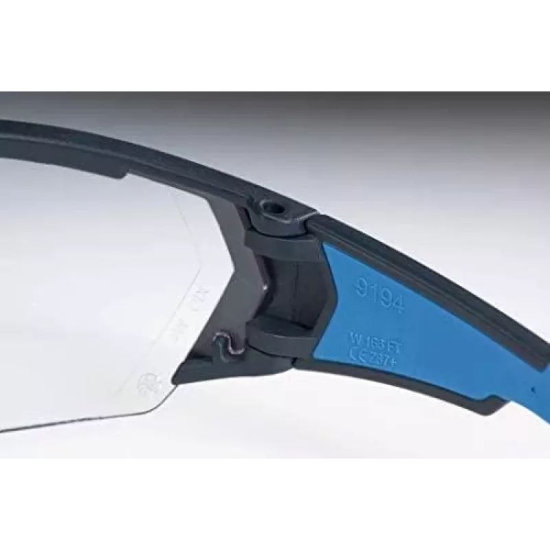 Uvex i-vo óculos de segurança antracite/cinzento lente PC transparente 9194270