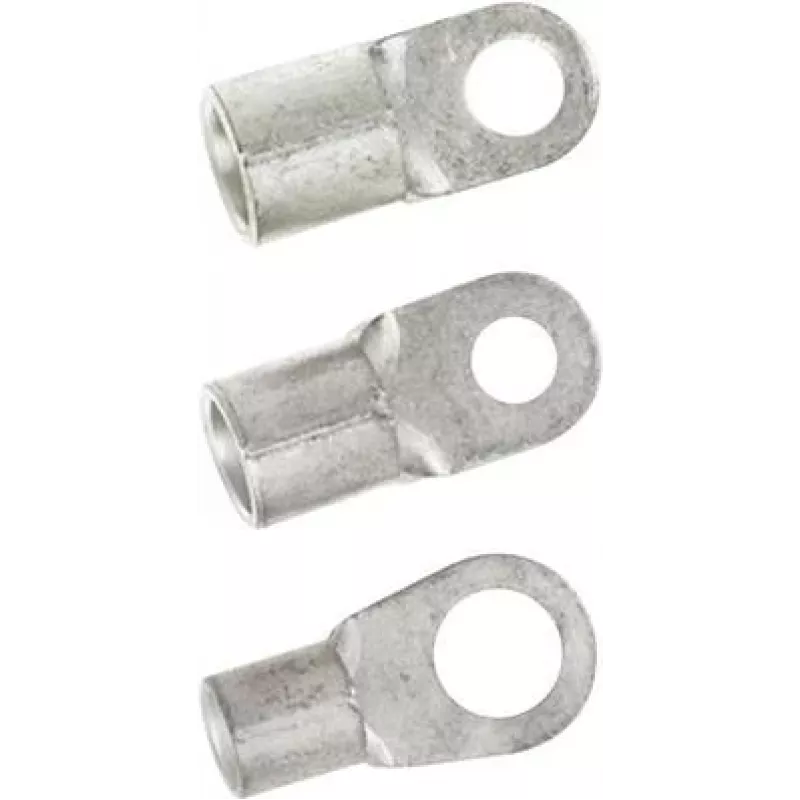 LAPP terminal de anel 10 mm², orifício 6,5 mm, não isolado, 100 unid. 63204245