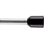 LAPP terminal de extremidade 1,5 mm² 10 mm parcialmente isolado preto (500 unid.) 61802068
