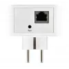 ALLNET ALL1681203-CH Powerline 1200 Mbps Gigabit PoE+ bridge com tomada integrada
