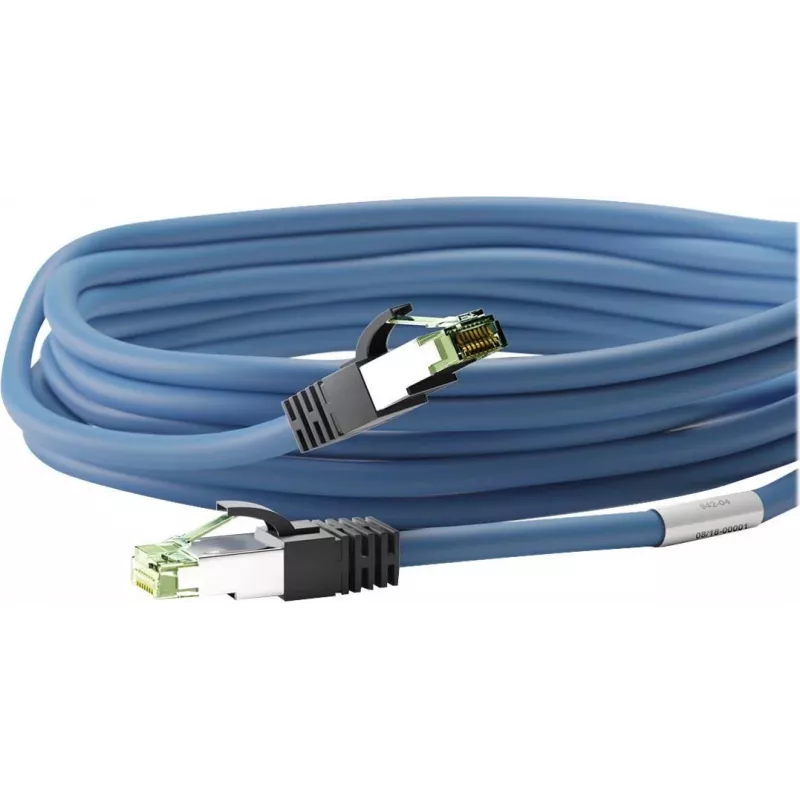 Wentronic Goobay 45661 cabo de rede Cat8.1 S/FTP 3m azul