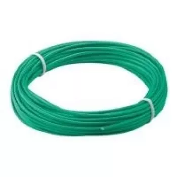 Wentronic Goobay fio flexível isolado, verde, 10 m, 1 condutor, 18 x 0,1 mm (55042)