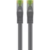 Wentronic Goobay cabo de patch CAT 8.1 S/FTP (PiMF), cinzento, 0,5 m 61114