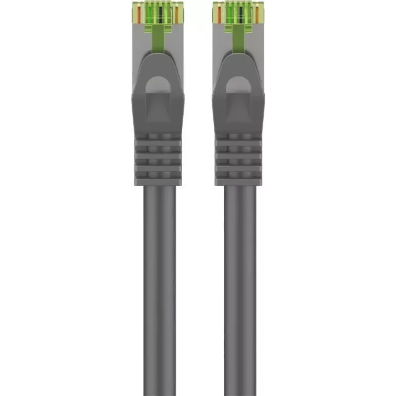 Wentronic Goobay cabo de patch CAT 8.1 S/FTP (PiMF), cinzento, 0,5 m 61114