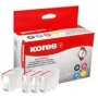 Kores G1577KIT multi-pack de cartuchos de tinta para Canon PGI-580/CLI-581 – preto, ciano, magenta, amarelo (4 x 12,2 ml)
