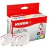 Kores G1577KIT multi-pack de cartuchos de tinta para Canon PGI-580/CLI-581 – preto, ciano, magenta, amarelo (4 x 12,2 ml)