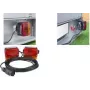 Conjunto de luzes traseiras de reboque IWH com base magnética, 6 funções, 12V, 2 luzes traseiras universais para reboques, automóveis, camiões, caravanas – 1 unid. (010219)
