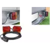 Conjunto de luzes traseiras de reboque IWH com base magnética, 6 funções, 12V, 2 luzes traseiras universais para reboques, automóveis, camiões, caravanas – 1 unid. (010219)