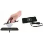 Base de carregamento sem fios IWH com função de carregamento rápido, 1x USB-C, compacta, para dispositivos Qi, 1 unid. (019067)