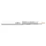 Megasat cabo coaxial 100 m, blindagem de quatro camadas, 120 dB, 75 Ohm, tipo F Ready 100066