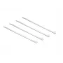Delock abraçadeiras transparentes L 200 x L 3,6 mm 100 unid. (18606)