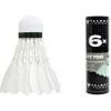 TALBOT torro Volante de badminton Hit 750, lento, branco - pena natural clássica com base de cortiça - 1 unid. 479082
