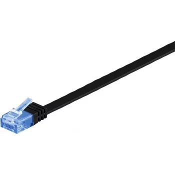 Wentronic Cabo de rede RJ-45 CAT6a 15m, U/UTP, conectores banhados a ouro, 10 Gbit/s 96378