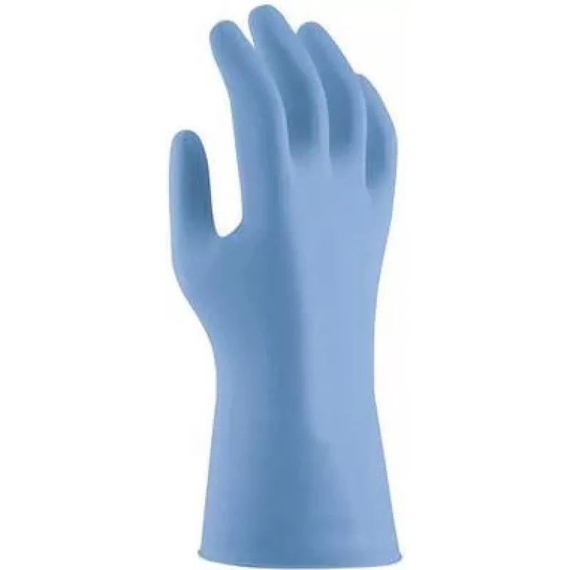 Uvex u-fit strong N2000 Luvas de nitrilo, tamanho M, sem pó, azul, 100 unid. 6096208
