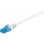 WENTRONIC Goobay Cabo de patch CAT 6a, U/UTP, branco, 1,5 m - LSZH sem halogéneos, cobre (59825)
