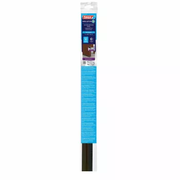 tesa Moll COMFORT fita de vedação para portas, castanha, 40 mm x 1 m, alumínio autoadesivo