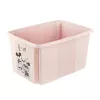 keeeper caixa de arrumação Karolina Minnie, 45 litros caixa empilhável e encaixável com tampa, polipropileno, Nordic Pink, 1 unid. 1223958124700