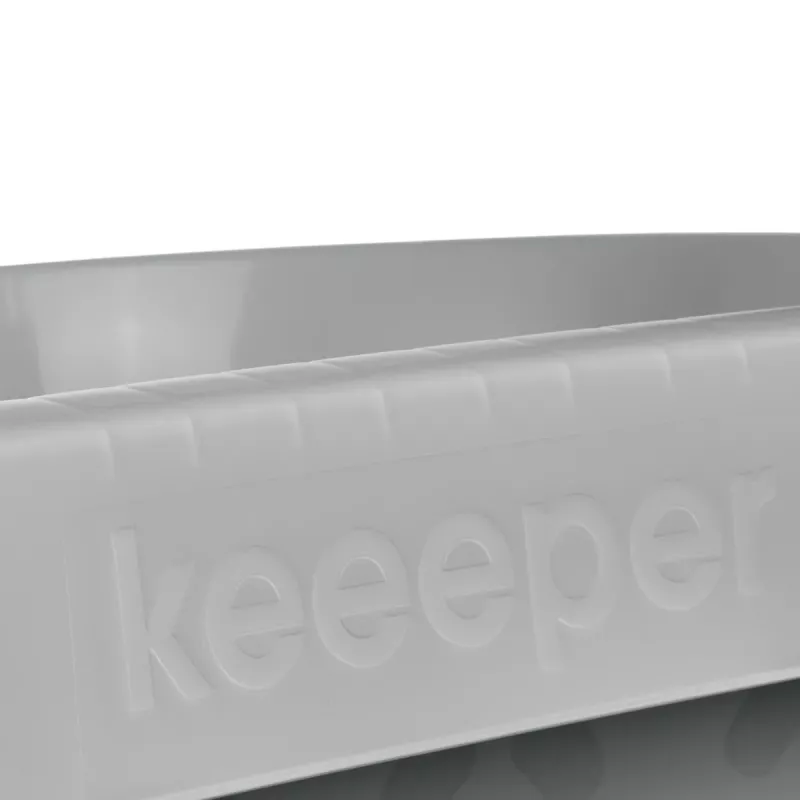 keeeper Tilda bacia de roupa, 30,5 L, Nordic Grey, ergonómica 1009213000000