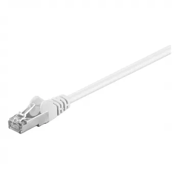 Wentronic Goobay Cabo de rede CAT 5e F/UTP, 0,5 m, branco