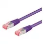 Wentronic 95608 cabo patch CAT6a-150, RJ45 macho-macho, 1,5 m, violeta