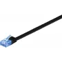 Wentronic Cabo de rede RJ45 Cat6a 3m U/UTP dourado 96334