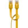 Wentronic Cabo de rede RJ45 CAT6 0,5m, U/UTP, amarelo 96396