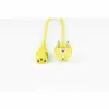 shiverpeaks BASIC-S Cabo de alimentação Schuko para IEC C13, 1,8 m, amarelo BS09-05182