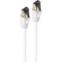 SHIVERPEAKS BASIC-S Cabo de rede Cat.8 F/FTP, 5 m, branco, RJ45 a RJ45, 40 Gbps, 2000 MHz, 568B BS08-41056