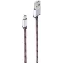 Cabo USB 2.0 shiverpeaks BS14-50079, USB-A para Micro-USB B, 0,9 m, castanho