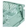 Caixa dobrável mini fritzi keeeper, tamanho L, Nordic Green, 9,6 litros, caixa de arrumação decorativa dobrável, apta para alimentos, 1 unid. 1023431500000
