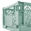 Caixa dobrável mini fritzi keeeper, tamanho L, Nordic Green, 9,6 litros, caixa de arrumação decorativa dobrável, apta para alimentos, 1 unid. 1023431500000