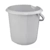 Balde de limpeza redondo keeeper mika eco, 10 litros, cinzento-pedra, 100% plástico reciclado, asa ergonómica 1171015000000