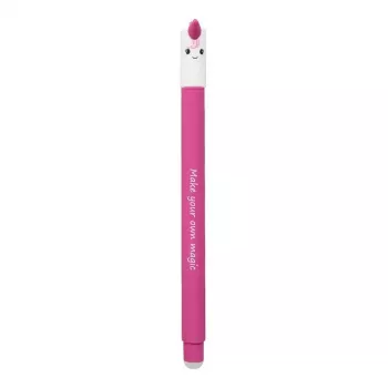Caneta de gel Faber-Castell Eberhard Faber Animal Erase it! Unicórnio 0,7 mm azul, recarregável, apagável (1 unid.) 582111
