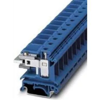 Barra de terminais seccionadora N Phoenix Contact 3006166 UIKN 16 BU - azul, 16 mm², ligação por parafuso