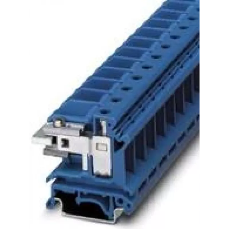Barra de terminais seccionadora N Phoenix Contact 3006166 UIKN 16 BU - azul, 16 mm², ligação por parafuso
