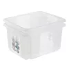 Caixa de arrumação keeeper karolina Stitch, 24 litros, caixa giratória/empilhável com tampa, PP, transparente, 1 unid. 1223700131900