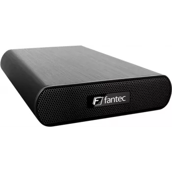 Caixa para disco HDD SATA de 3,5 polegadas Fantec DB-AluAir U2e, USB 2.0 e eSATA, preto 1594