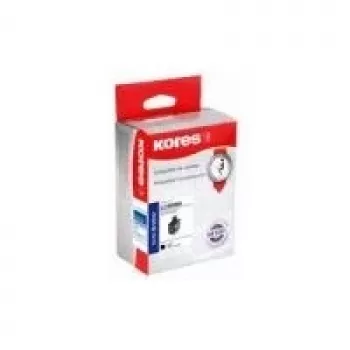 Cartucho de tinta preto Kores G1523BK para Brother DCP-J125 e DCP-J315W (10 ml, compatível, LC-1220)